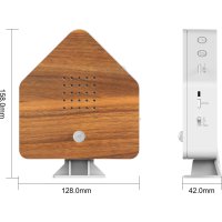 Buchenholz - Naturgeräuschebox Haus