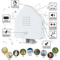 Weiß - Naturgeräuschebox Haus