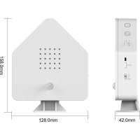 Weiß - Naturgeräuschebox Haus