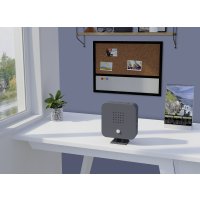 Naturgeräuschebox mit LED Beleuchtung Cube Anthrazit
