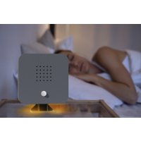 Naturgeräuschebox mit LED Beleuchtung Cube Anthrazit