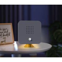 Naturgeräuschebox mit LED Beleuchtung Cube Anthrazit