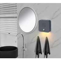 Naturgeräuschebox mit LED Beleuchtung Cube Anthrazit