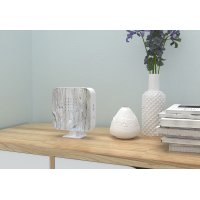 Naturgeräuschebox mit LED Beleuchtung Cube Verwitterte Birke